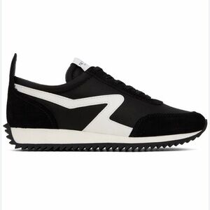 Rag & Bone Black Retro Runner Sneakers